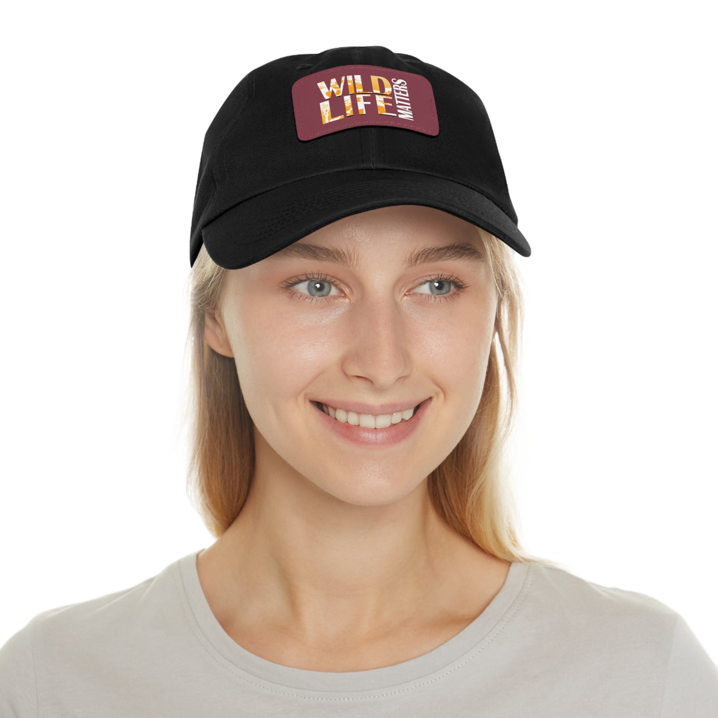 Wildlife Matter Dad Hat with Leather Patch