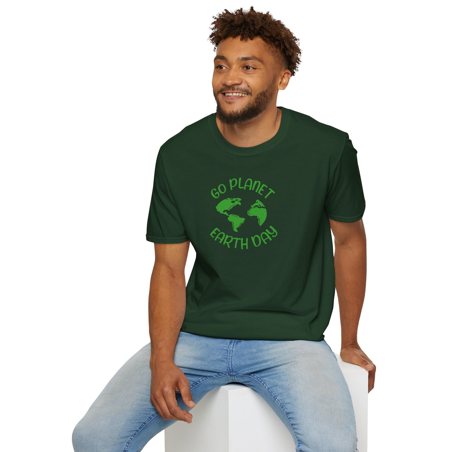 Earth Day Unisex T-Shirt - Go Planet Design
