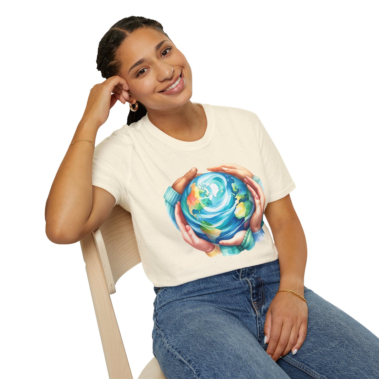 Earth Day Holding Hands T-Shirt