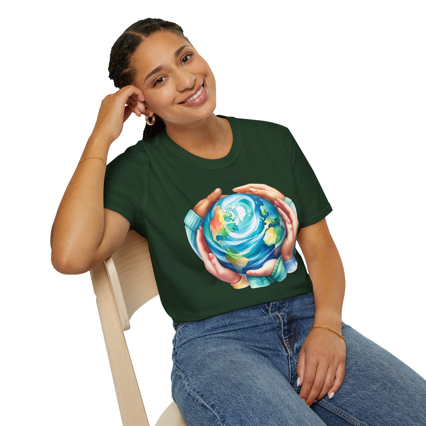 Earth Day Holding Hands T-Shirt