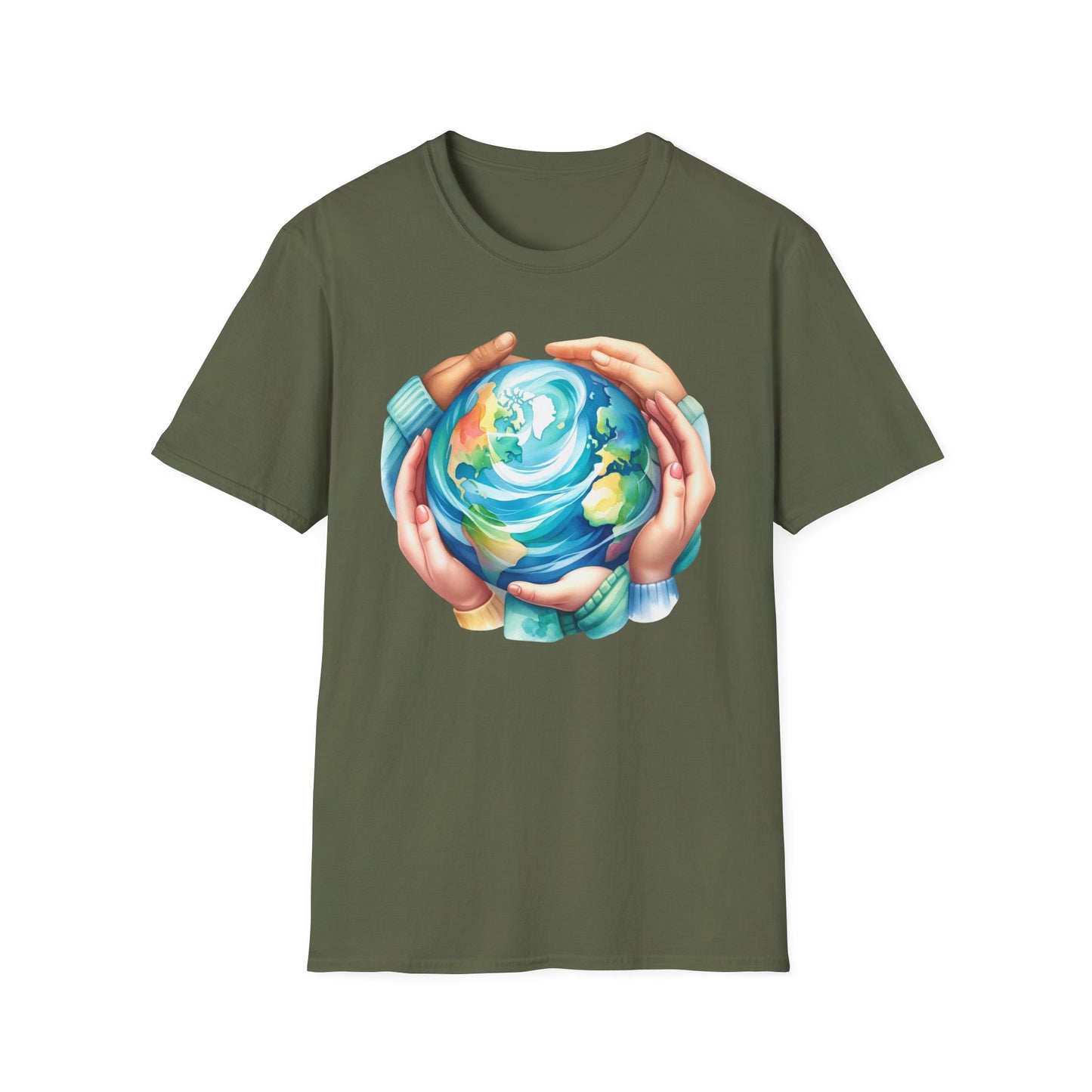Earth Day Holding Hands T-Shirt