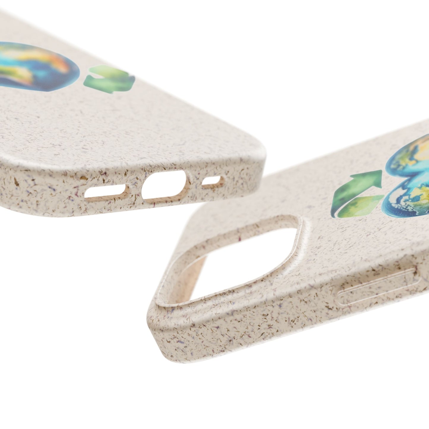 Cute Earth Design - Sustainable Living Biodegradable Phone Case
