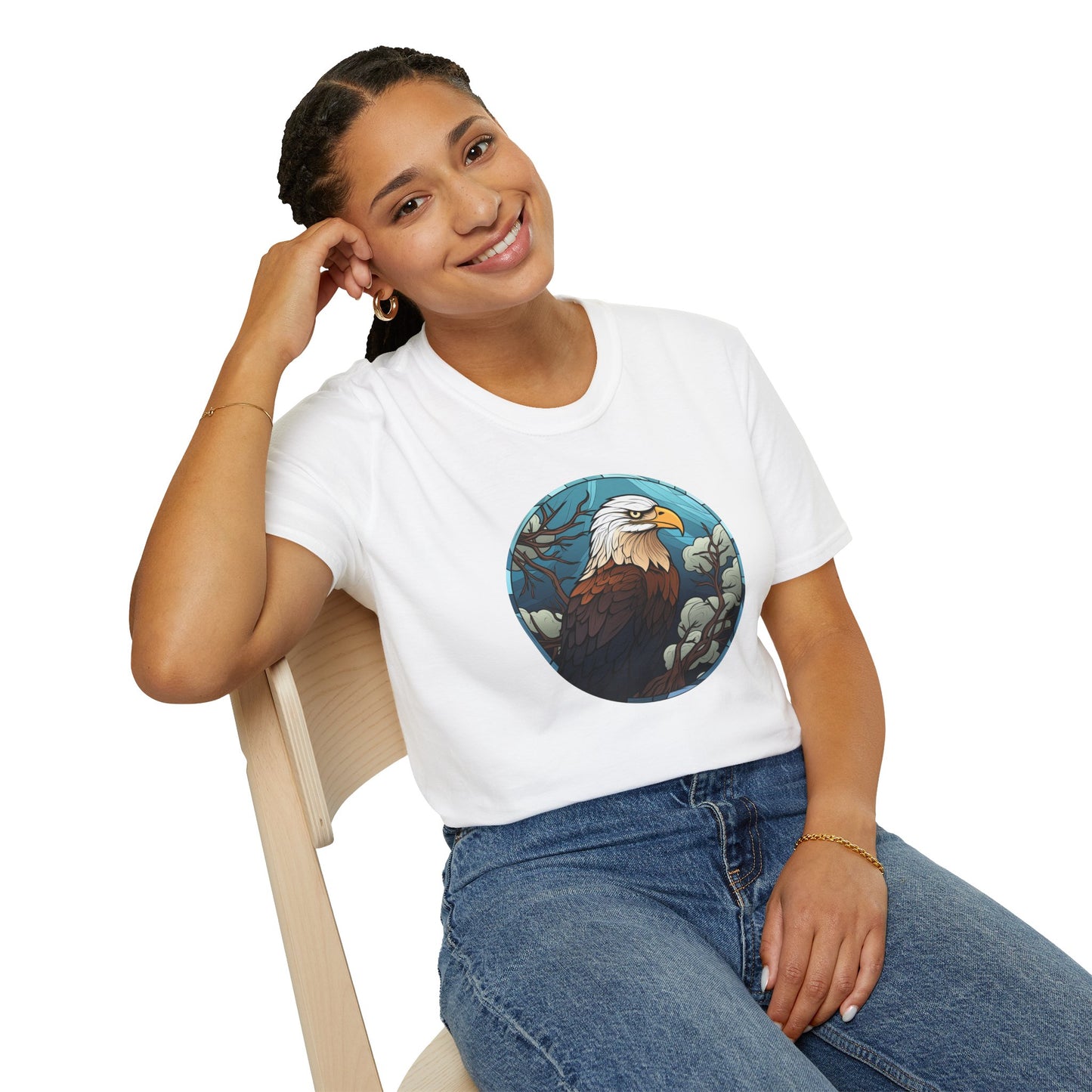 Eagle Unisex T-Shirt for Wildlife Enthusiasts