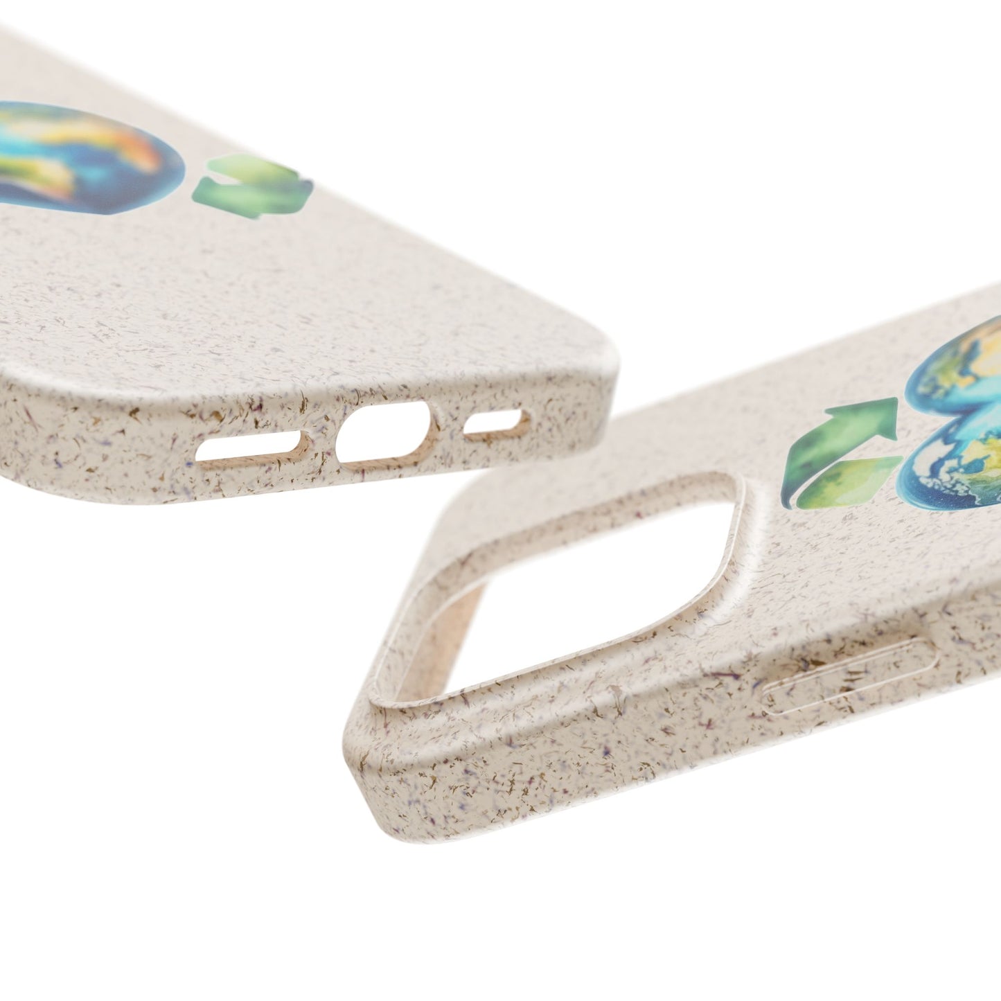 Cute Earth Design - Sustainable Living Biodegradable Phone Case