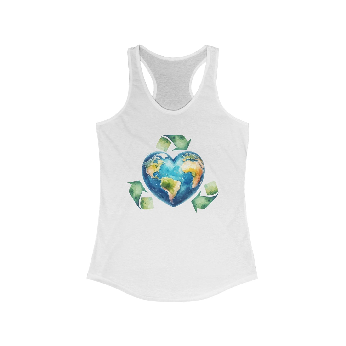 Women's Tank Top Recycle Design