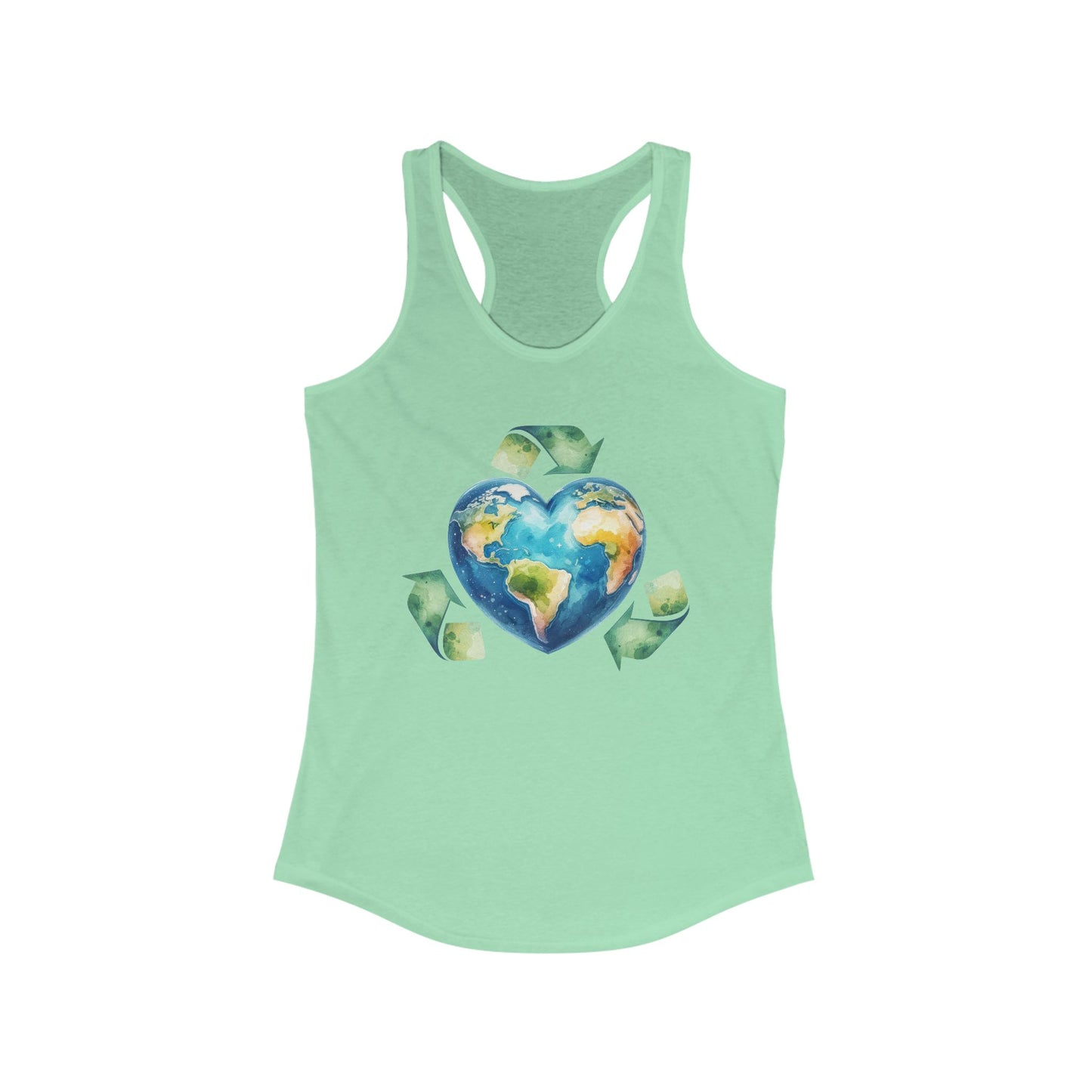 Women's Tank Top Recycle Design