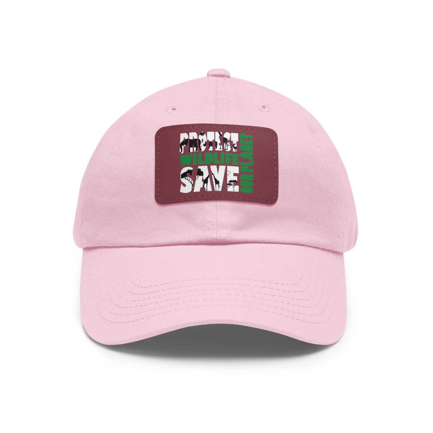 Wildlife & Planet Save Dad Hat with Leather Patch