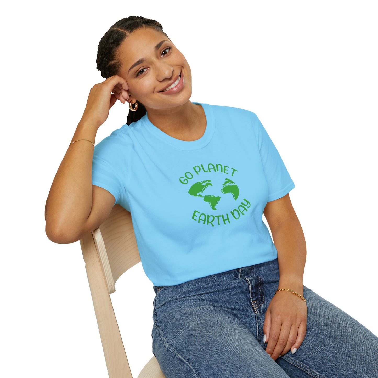 Earth Day Unisex T-Shirt - Go Planet Design