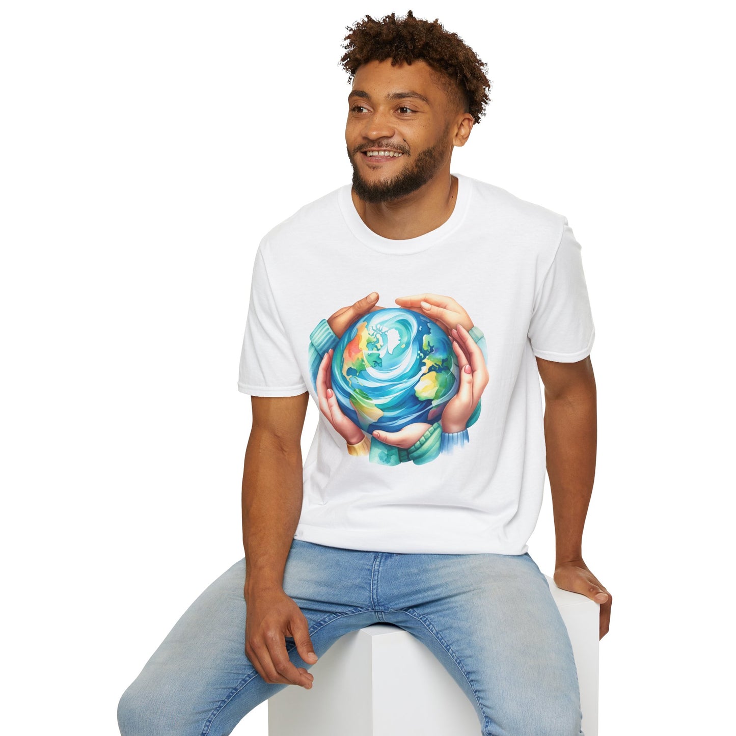 Earth Day Holding Hands T-Shirt