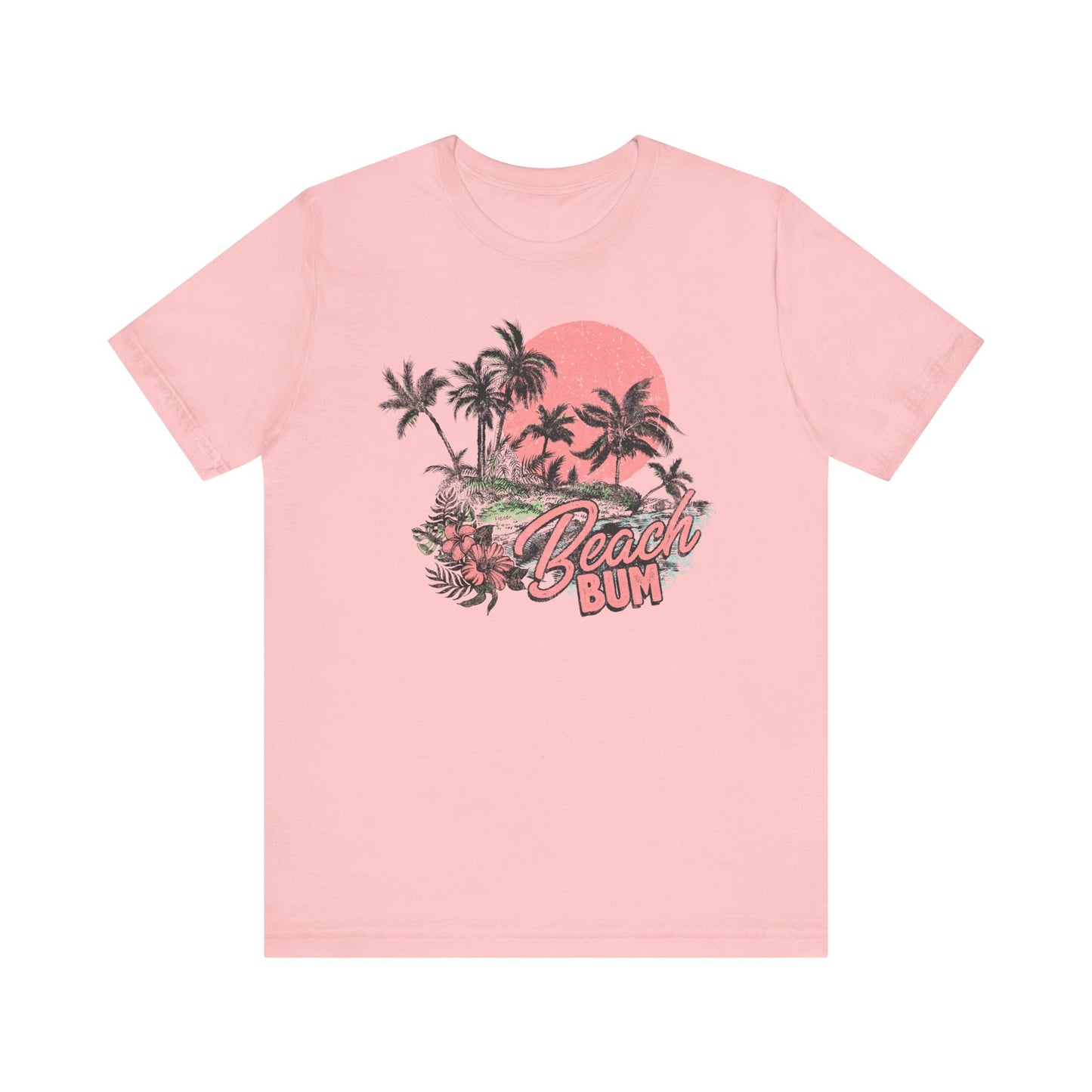 Beach Bum Unisex Short Sleeve Tee - Summer Vibes Shirt