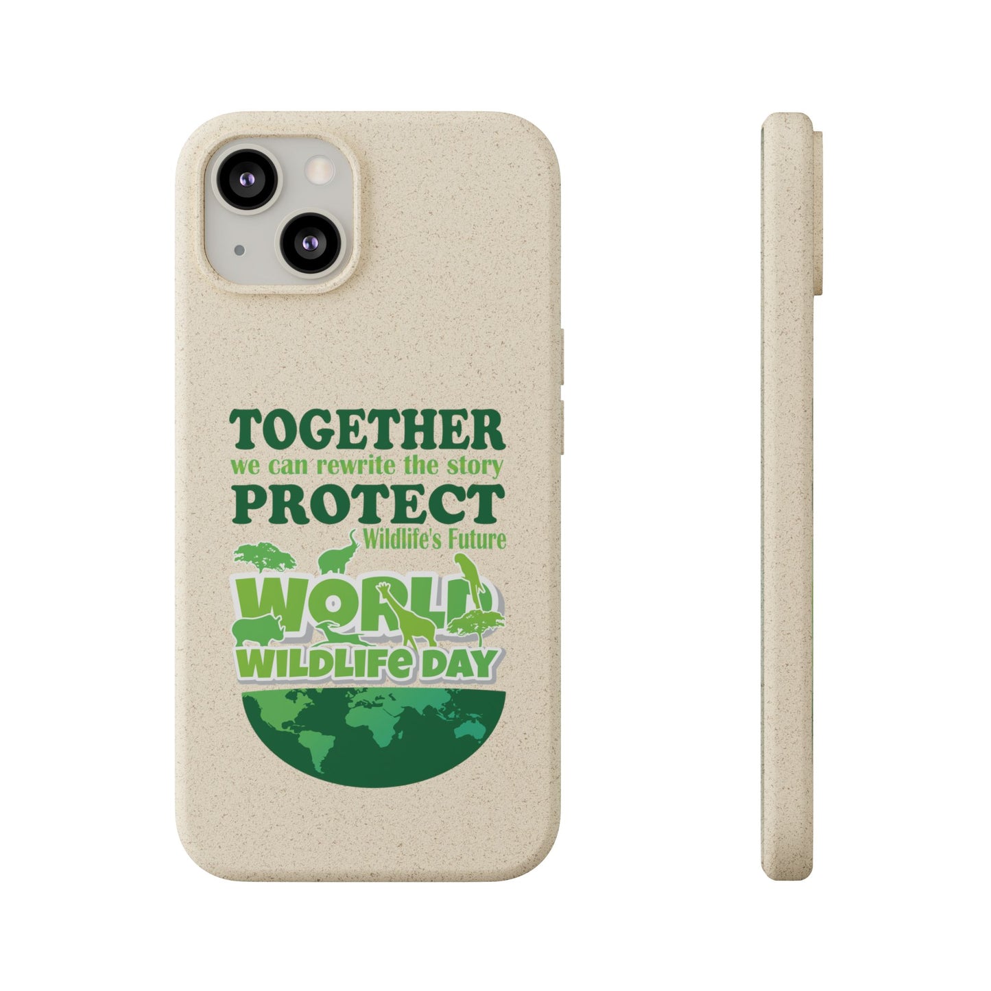 Eco-Friendly Biodegradable Phone Cases for Wildlife Day - Protect Our Planet