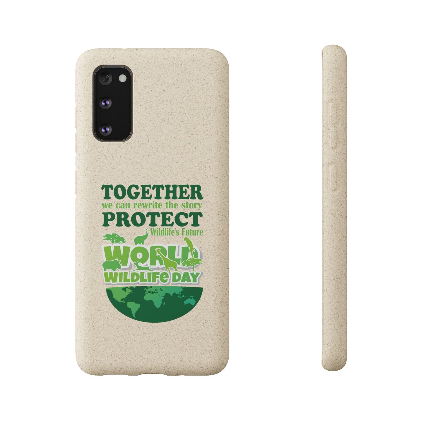 Eco-Friendly Biodegradable Phone Cases for Wildlife Day - Protect Our Planet