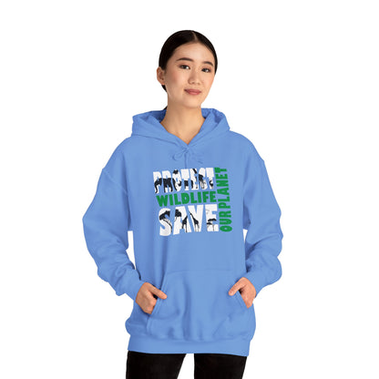 Wildlife Awareness Hooded Sweatshirt