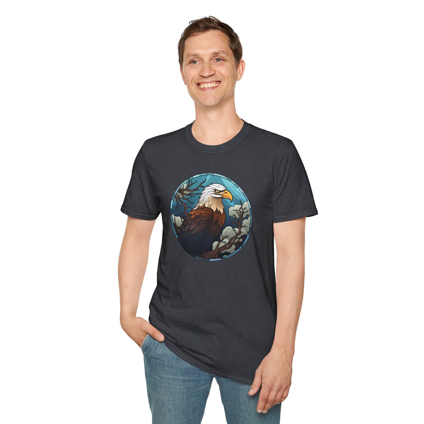 Eagle Unisex T-Shirt for Wildlife Enthusiasts