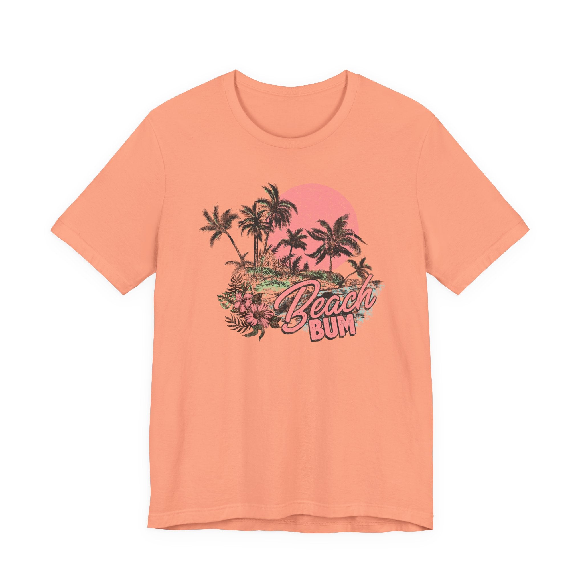 Beach Bum Unisex Short Sleeve Tee - Summer Vibes Shirt