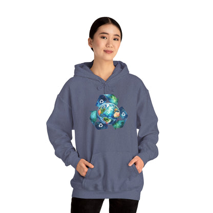 Recycle Symbol Eco Desogn Hoodie