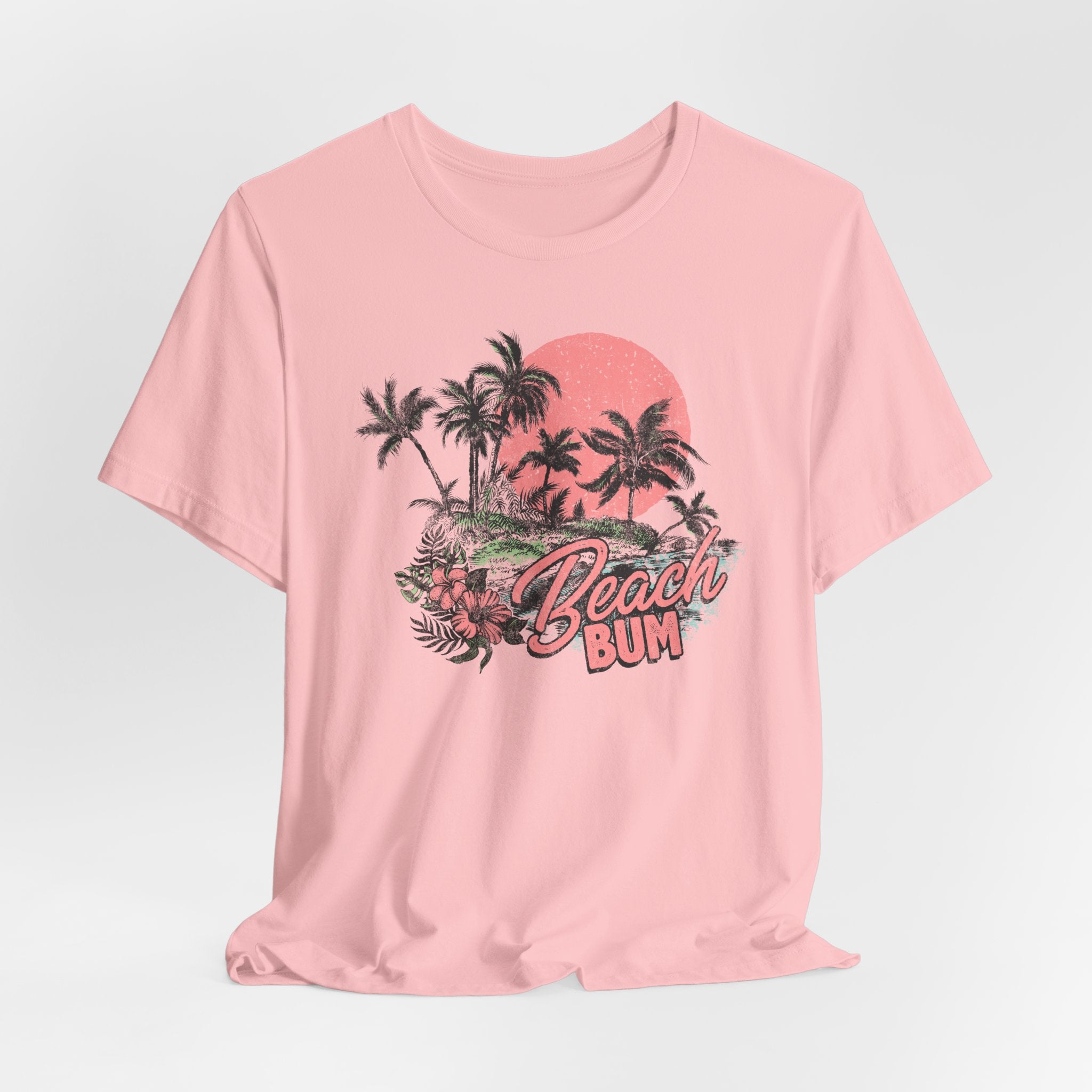 Beach Bum Unisex Short Sleeve Tee - Summer Vibes Shirt