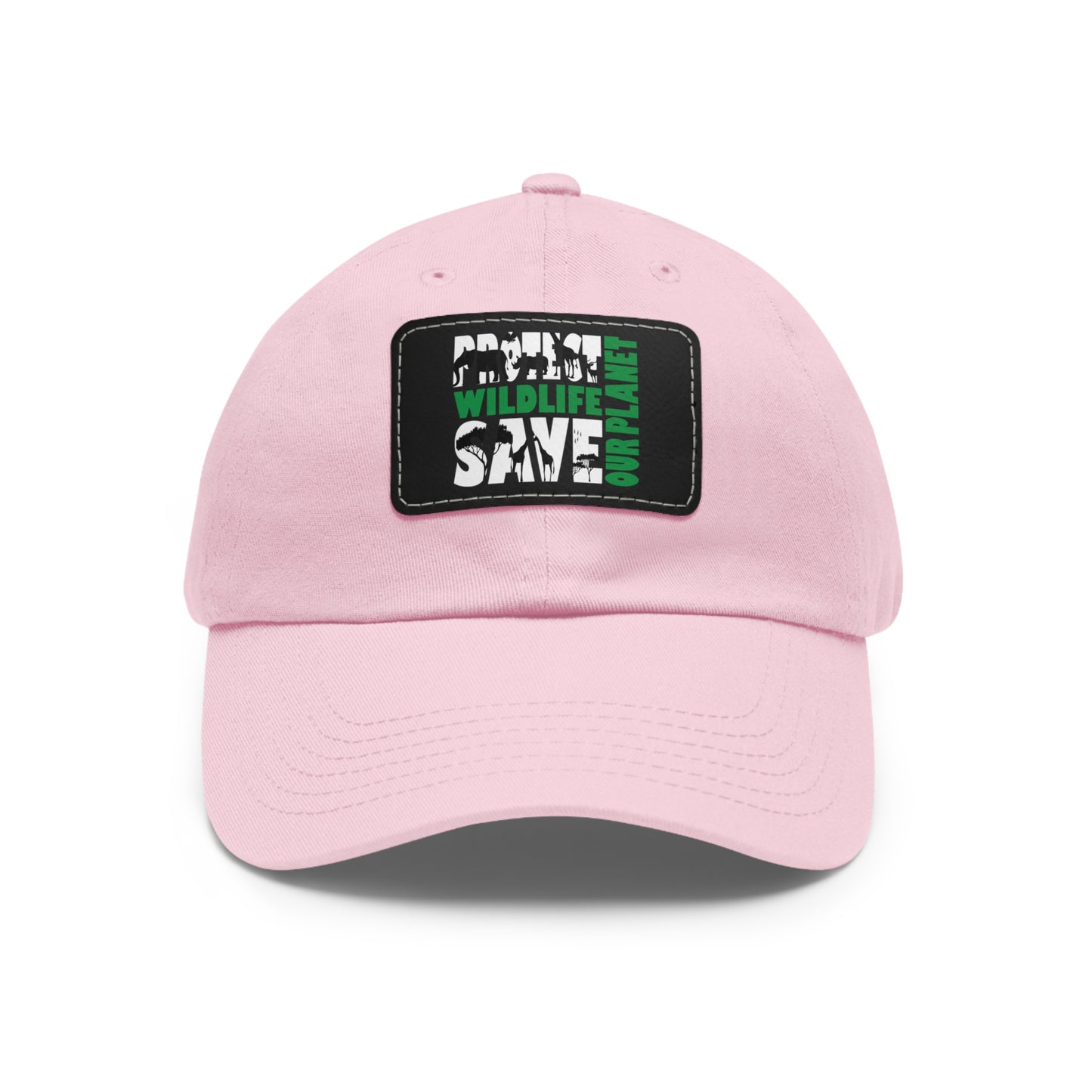 Wildlife & Planet Save Dad Hat with Leather Patch