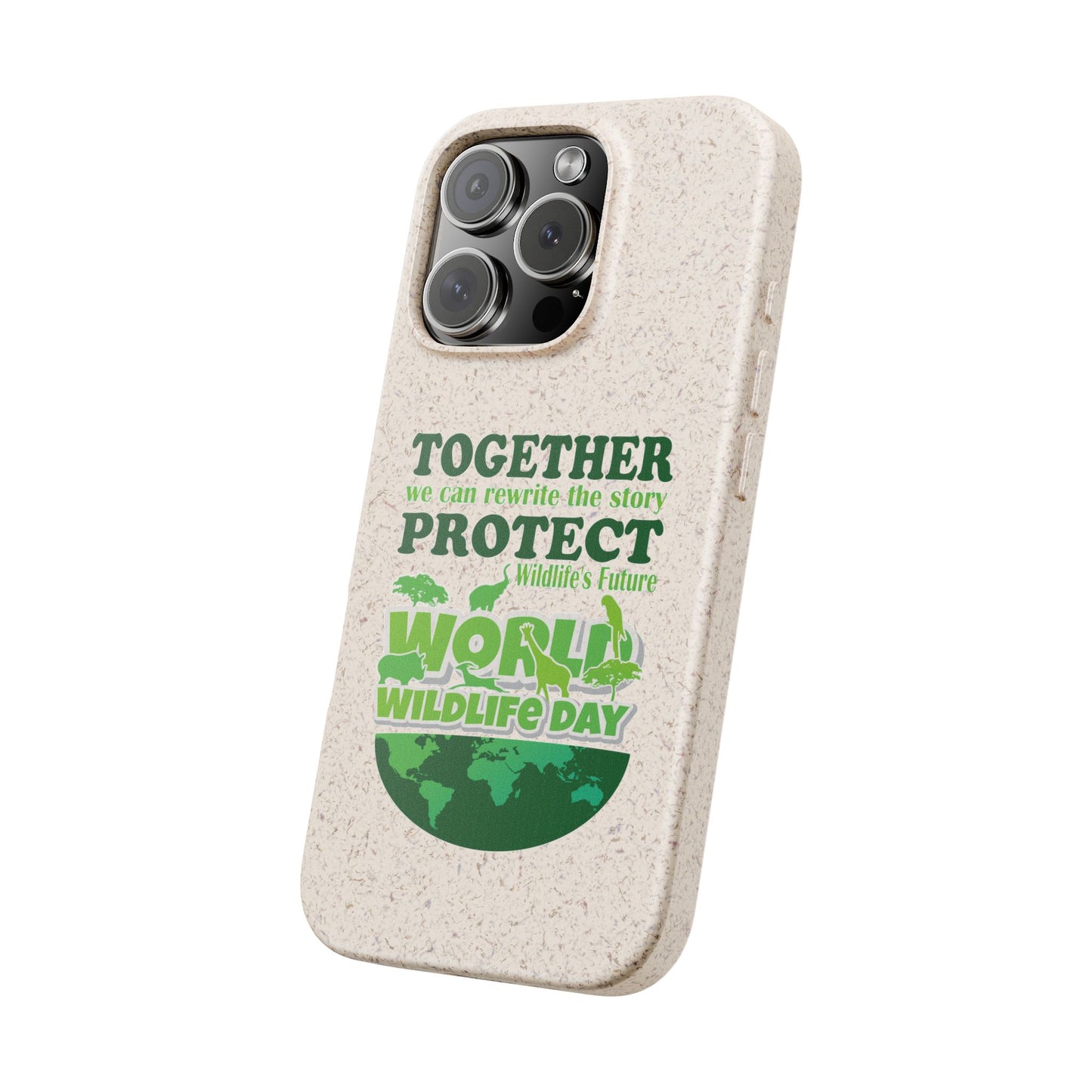 Eco-Friendly Biodegradable Phone Cases for Wildlife Day - Protect Our Planet