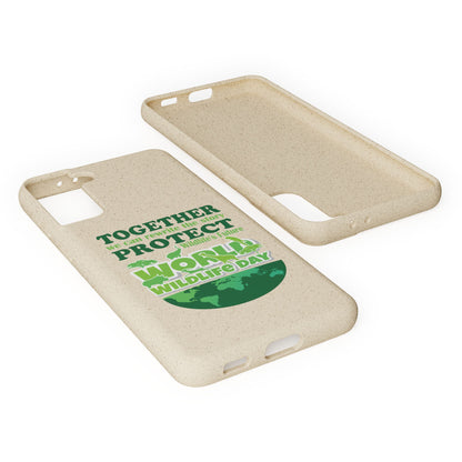 Eco-Friendly Biodegradable Phone Cases for Wildlife Day - Protect Our Planet