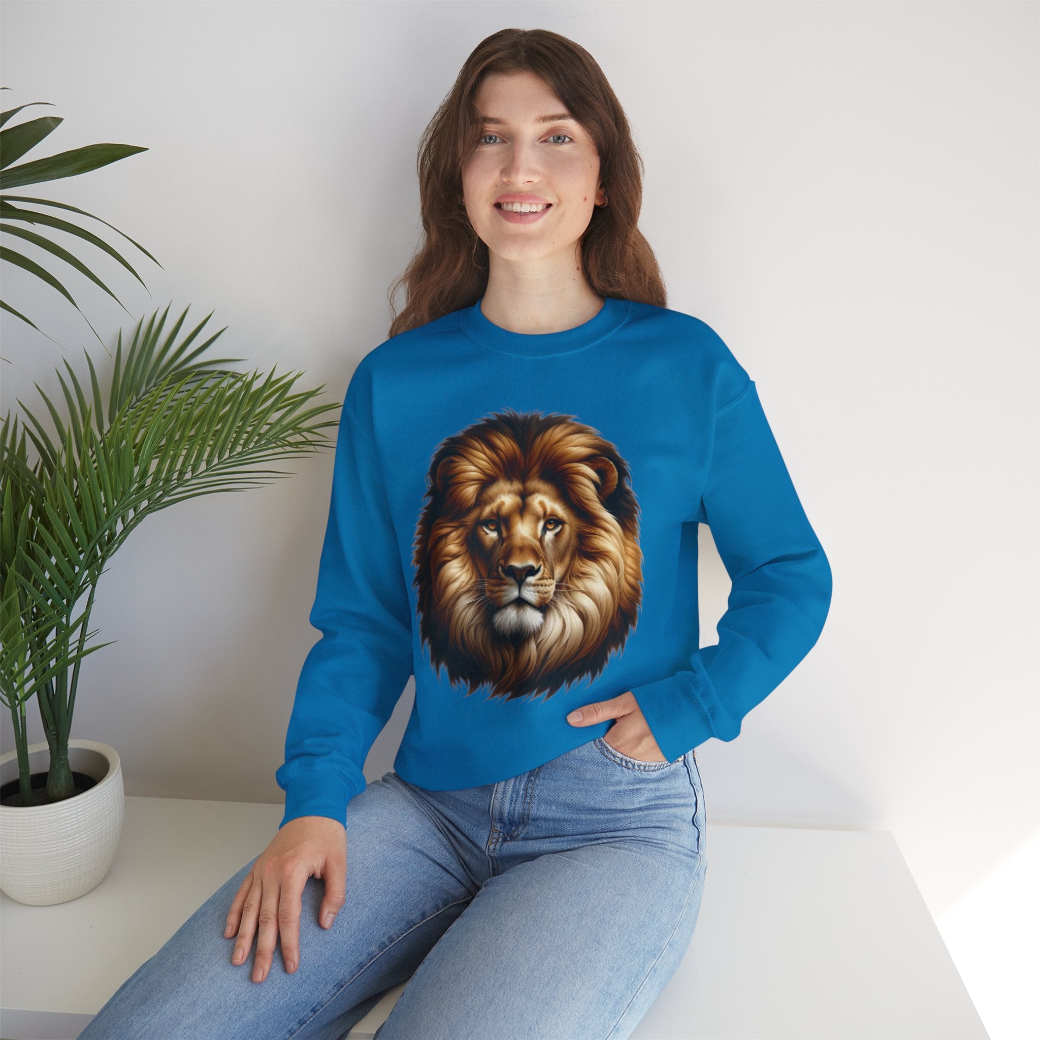 Lion Wildlife Lover Unisex Sweatshirt