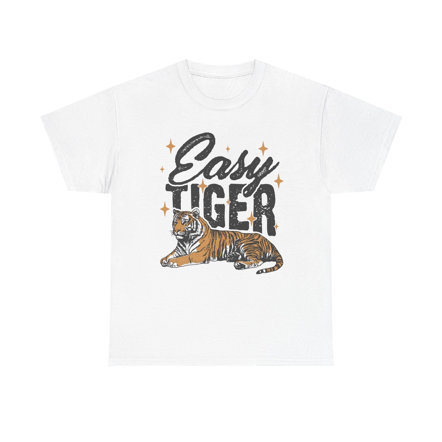 Easy Tiger Tee - Unisex Cotton T-Shirt