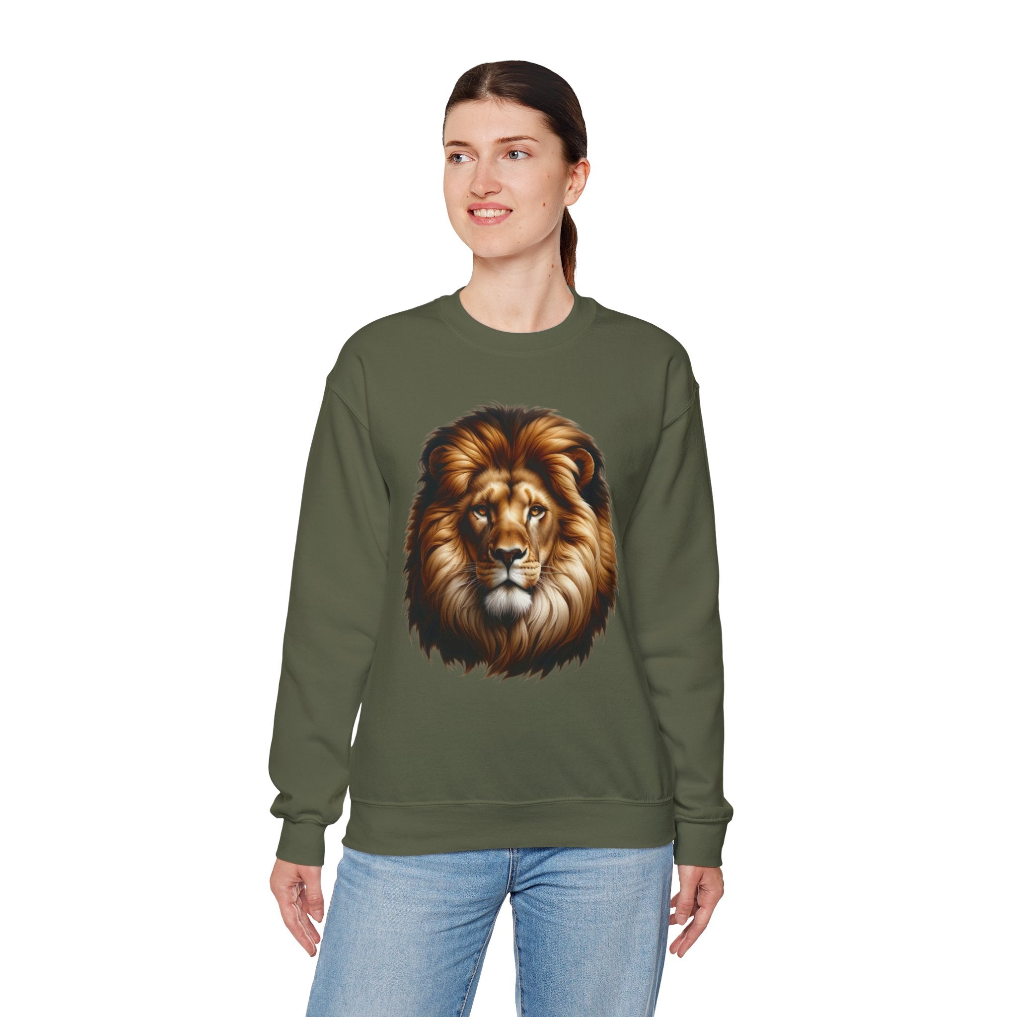 Lion Wildlife Lover Unisex Sweatshirt