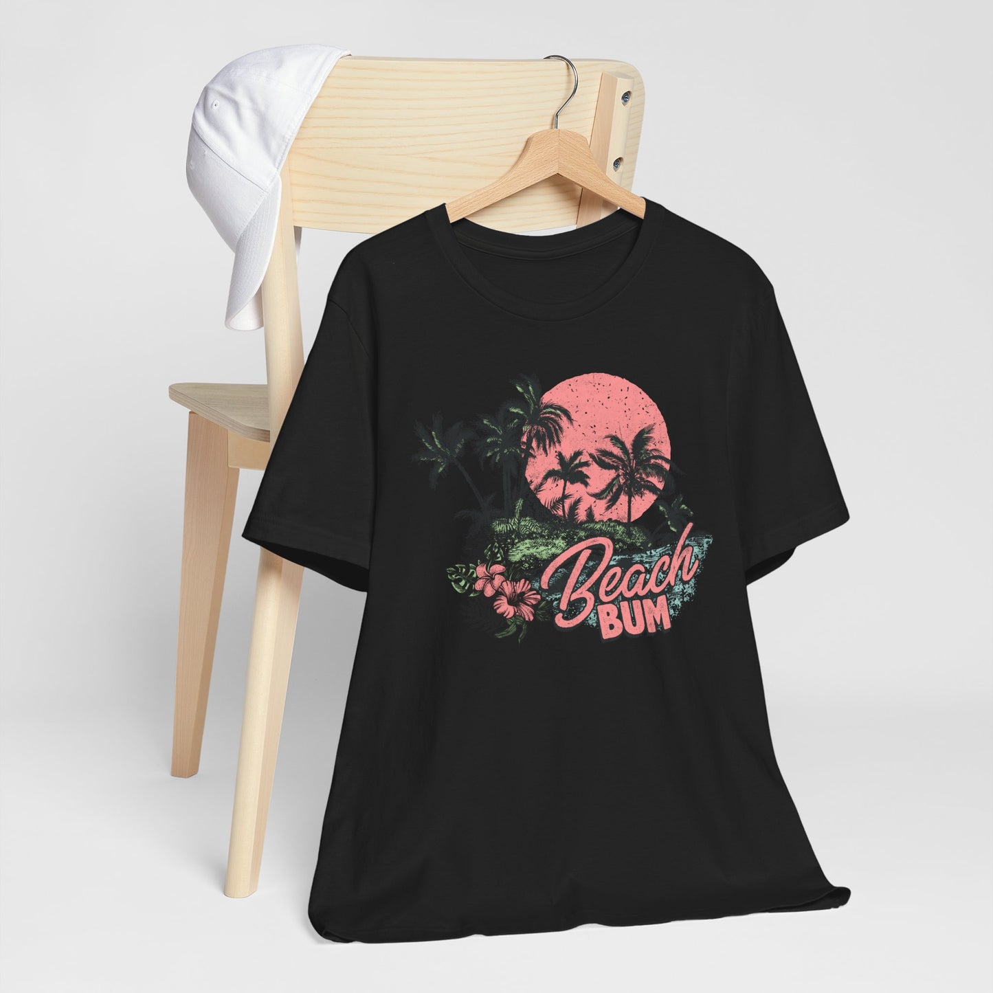 Beach Bum Unisex Short Sleeve Tee - Summer Vibes Shirt