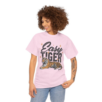 Easy Tiger Tee - Unisex Cotton T-Shirt