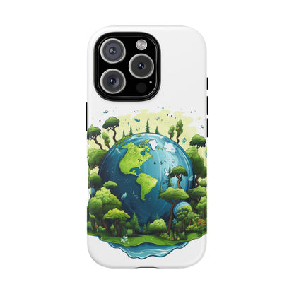 Eco-Friendly Phone Case with Earth Design