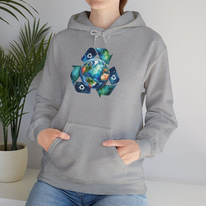 Recycle Symbol Eco Desogn Hoodie