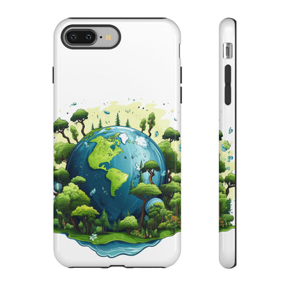 Eco-Friendly Phone Case with Earth Design