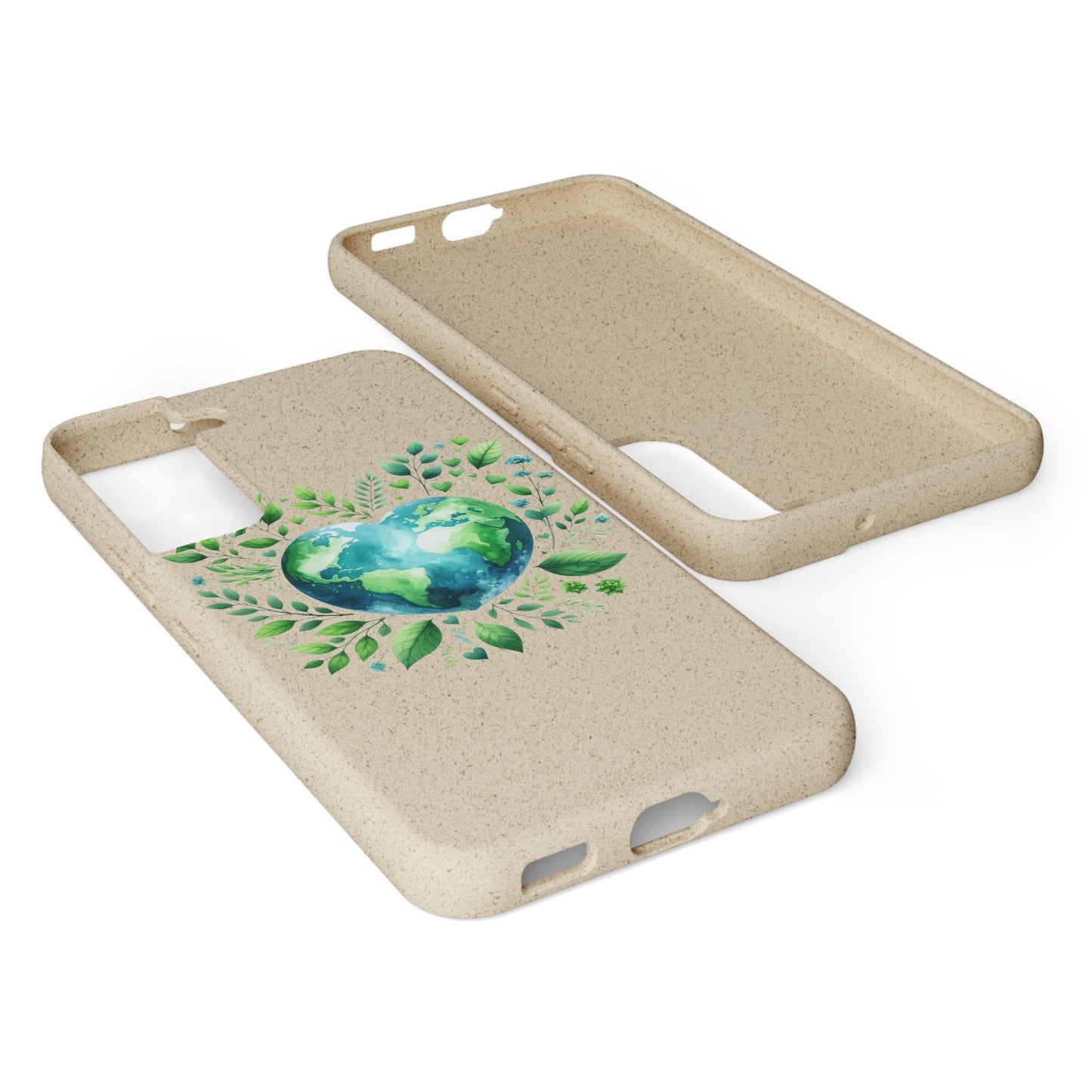 Cute Love Nature Phone case sustainable Biodegradable Phone Case