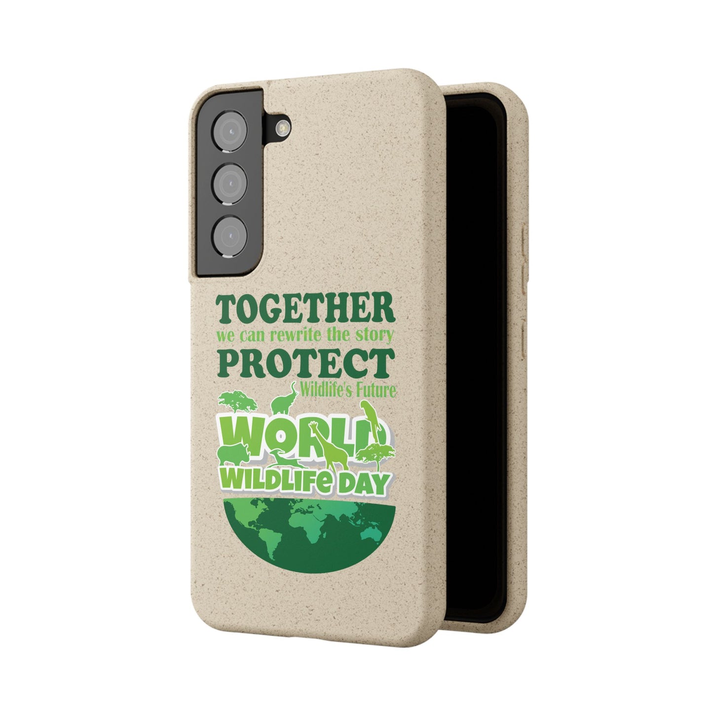 Eco-Friendly Biodegradable Phone Cases for Wildlife Day - Protect Our Planet