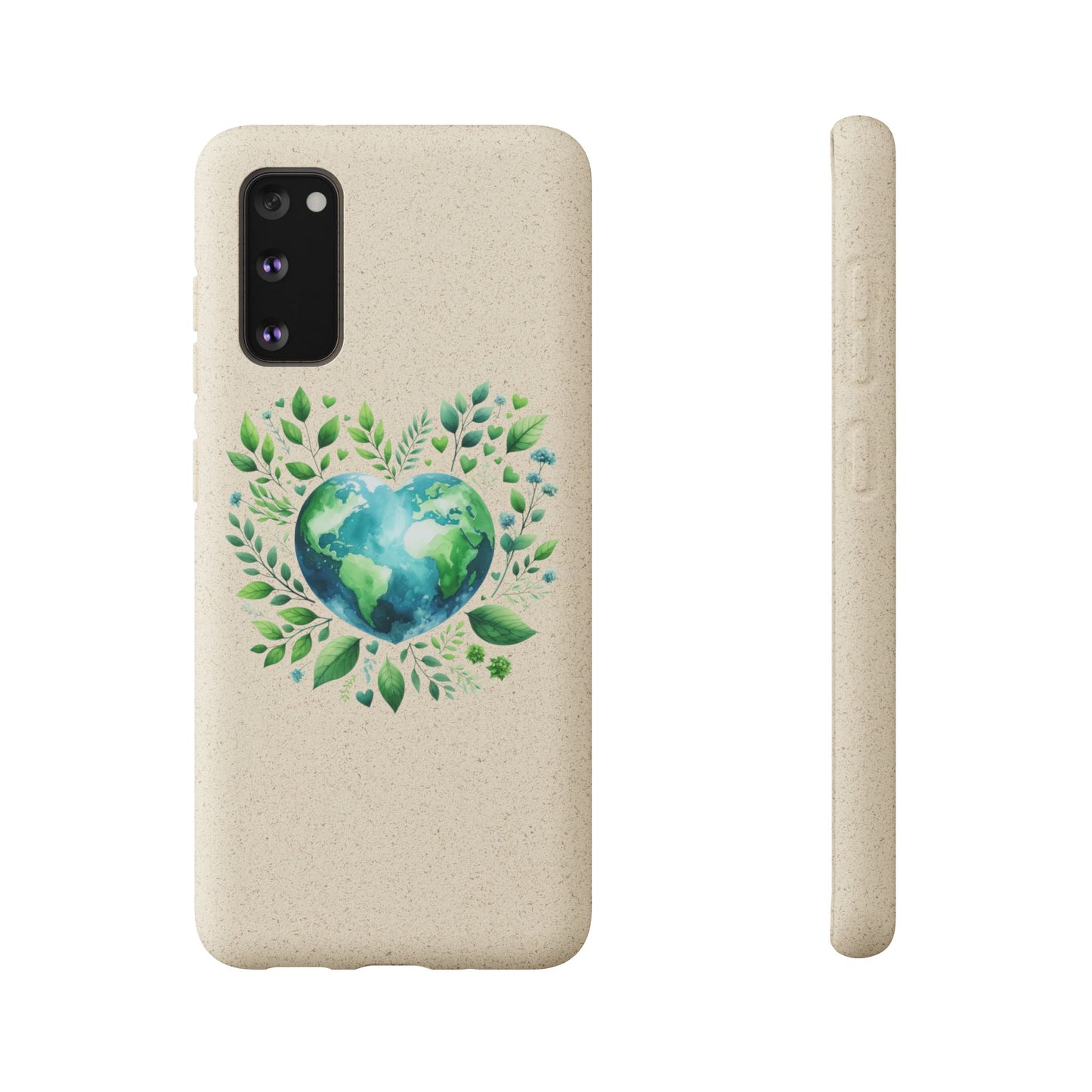 Cute Love Nature Phone case sustainable Biodegradable Phone Case