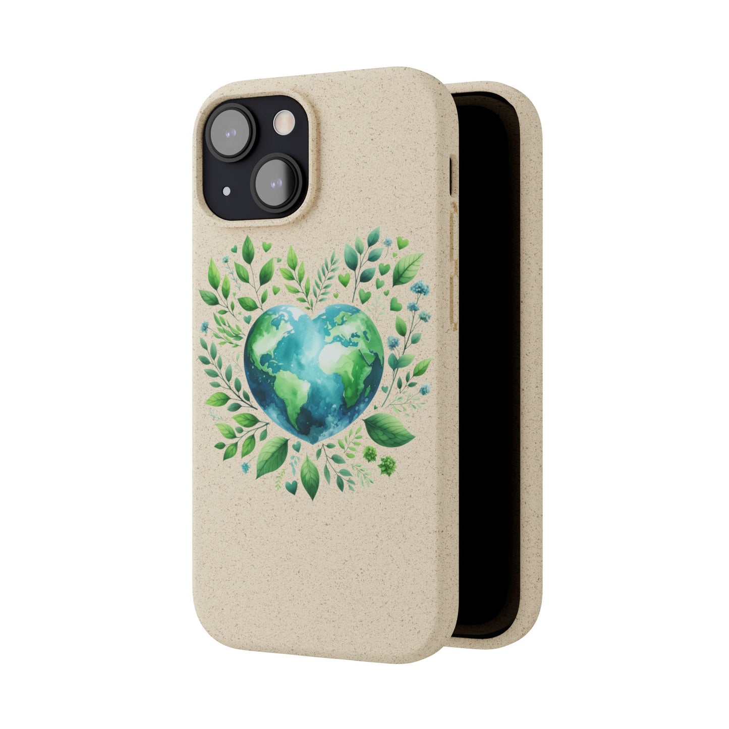 Cute Love Nature Phone case sustainable Biodegradable Phone Case