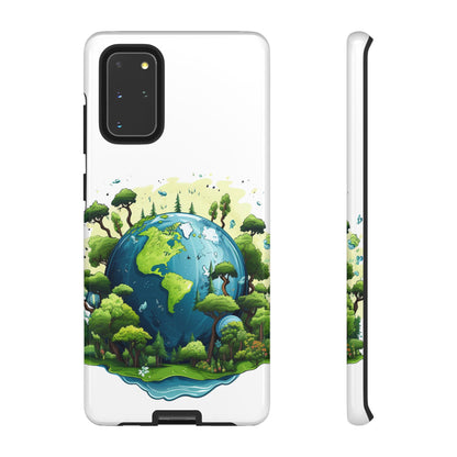 Eco-Friendly Phone Case with Earth Design