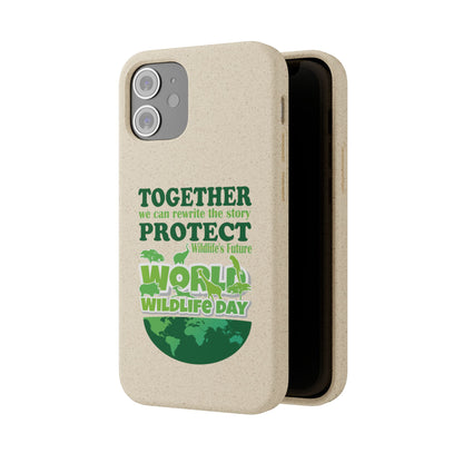 Eco-Friendly Biodegradable Phone Cases for Wildlife Day - Protect Our Planet