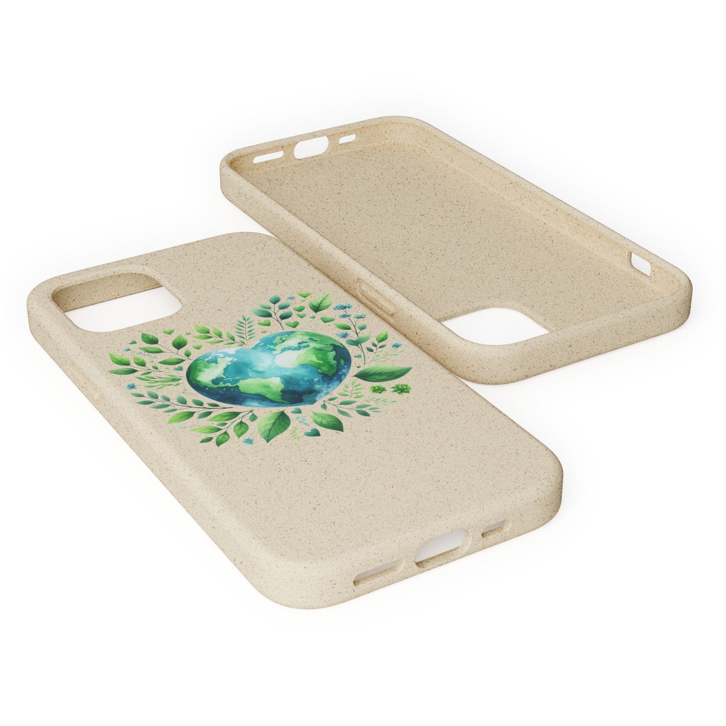 Cute Love Nature Phone case sustainable Biodegradable Phone Case