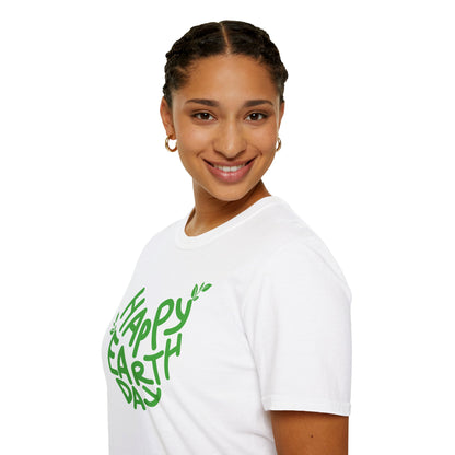 Happy Earth Day Unisex Softstyle T-Shirt - Eco-Friendly Apparel