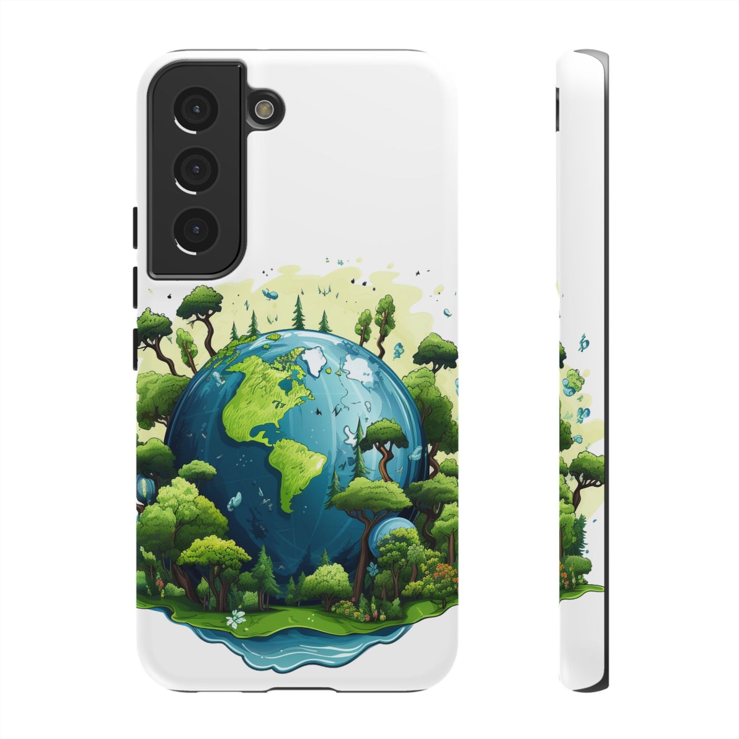 Eco-Friendly Phone Case with Earth Design