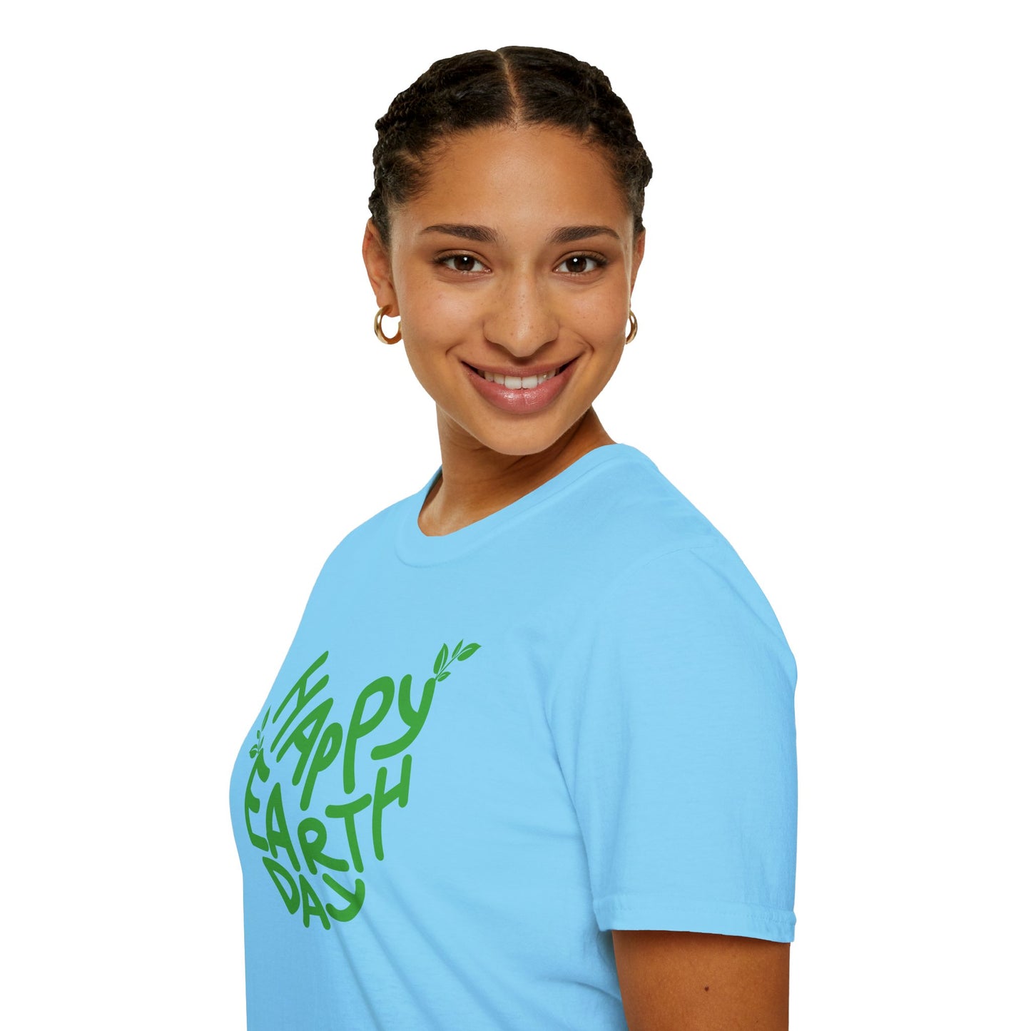 Happy Earth Day Unisex Softstyle T-Shirt - Eco-Friendly Apparel