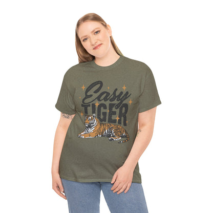 Easy Tiger Tee - Unisex Cotton T-Shirt