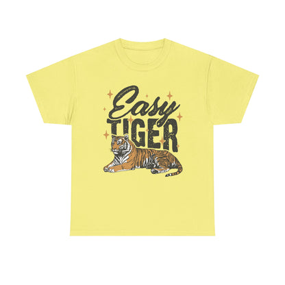 Easy Tiger Tee - Unisex Cotton T-Shirt