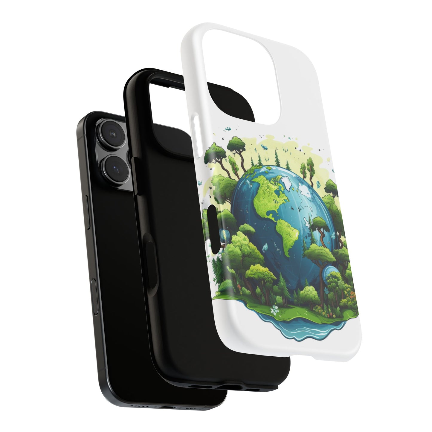 Eco-Friendly Phone Case with Earth Design