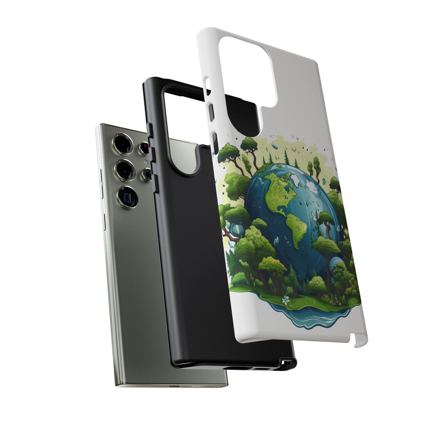 Eco-Friendly Phone Case with Earth Design