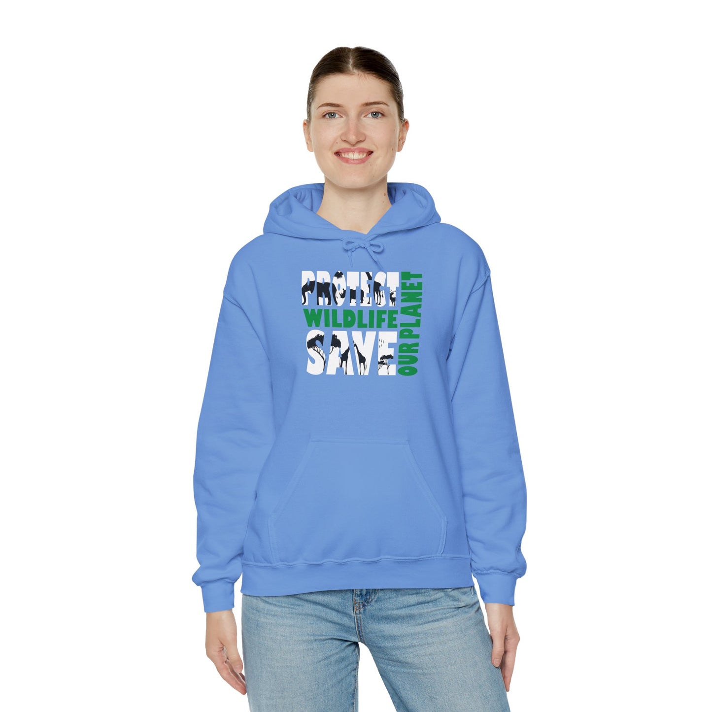 Wildlife Awareness Hooded Sweatshirt