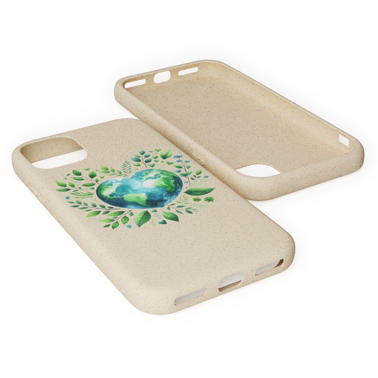 Cute Love Nature Phone case sustainable Biodegradable Phone Case