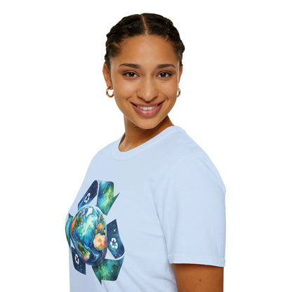 Recycle Unisex T-Shirt - Eco-Friendly Lifestyle