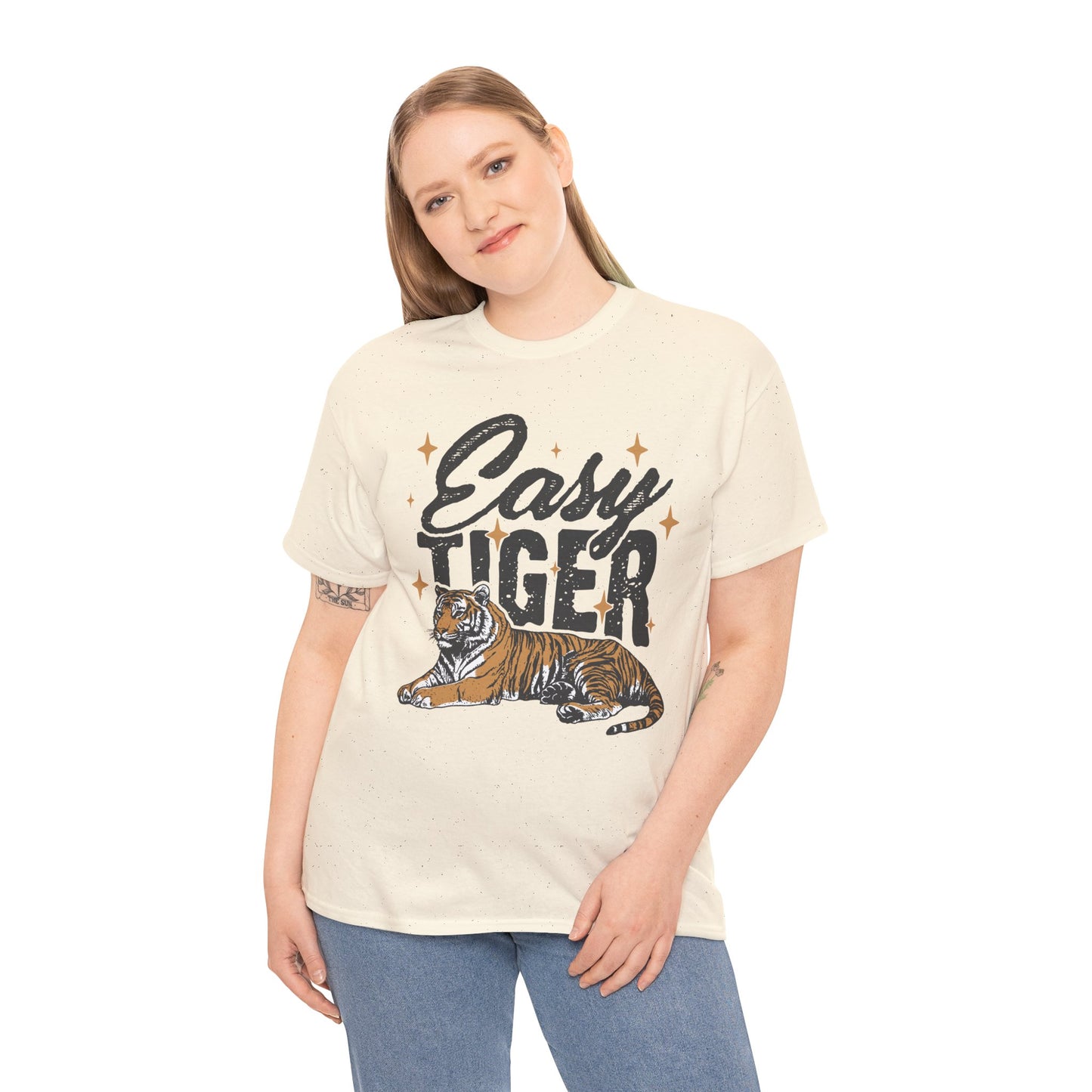 Easy Tiger Tee - Unisex Cotton T-Shirt